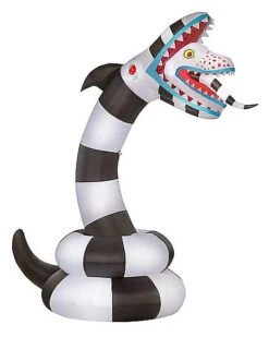 8.9 Ft Sandworm Inflatable Decoration - Beetlejuice 13 8.9 Ft Sandworm Inflatable Decoration - Beetlejuice -Halloween Decoration Shop 07641798 f