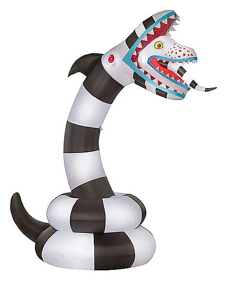 8.9 Ft Sandworm Inflatable Decoration - Beetlejuice 8 8.9 Ft Sandworm Inflatable Decoration - Beetlejuice - Image 6