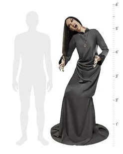 5.8 Ft The Widow Animatronic 14 5.8 Ft The Widow Animatronic -Halloween Decoration Shop 07642119 f