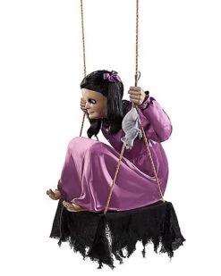 6 Ft Rat Girl Animatronic -Halloween Decoration Shop 07642127 f