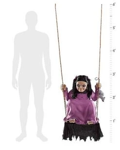 6 Ft Rat Girl Animatronic -Halloween Decoration Shop 07642127 i