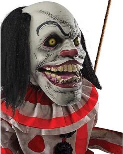 4.3 Ft Toothy The Clown Animatronic -Halloween Decoration Shop 07646151 f
