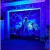 Haunted Reaper Garage Single Door Cover -Halloween Decoration Shop 07649320 a