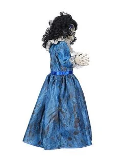 3 Ft Roaming Antique Doll Animatronic -Halloween Decoration Shop 07651979 d