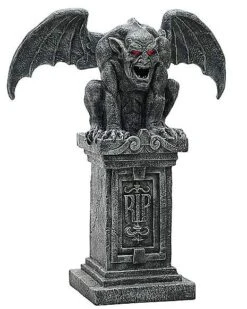 3.5 Ft Gargoyle Animatronic -Halloween Decoration Shop 07687833 g